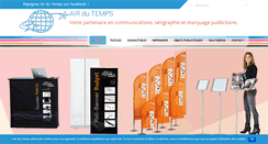Desktop Screenshot of lairdutemps.com